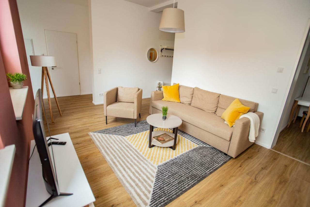 Eckhof Domizil - Grosszuegige Ferienwohnung Mit Kleinem Garten In Der Altstadt Von Gotha Extérieur photo
