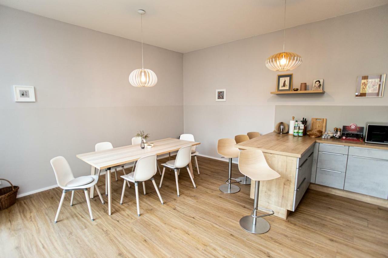 Eckhof Domizil - Grosszuegige Ferienwohnung Mit Kleinem Garten In Der Altstadt Von Gotha Extérieur photo